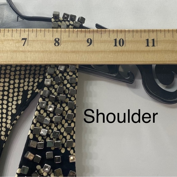 Stylish Sleeveless Mini Dress Small Embellished Neck 
Peplum Design Side Pockets - Picture 7 of 12